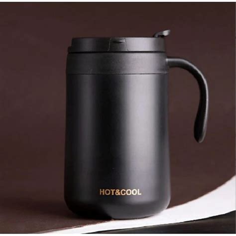 Ca giữ nhiệt ml Hot Cool inox ly giữ nhiệt có nắp đậy kín lớp giữ nhiệt cao cấp