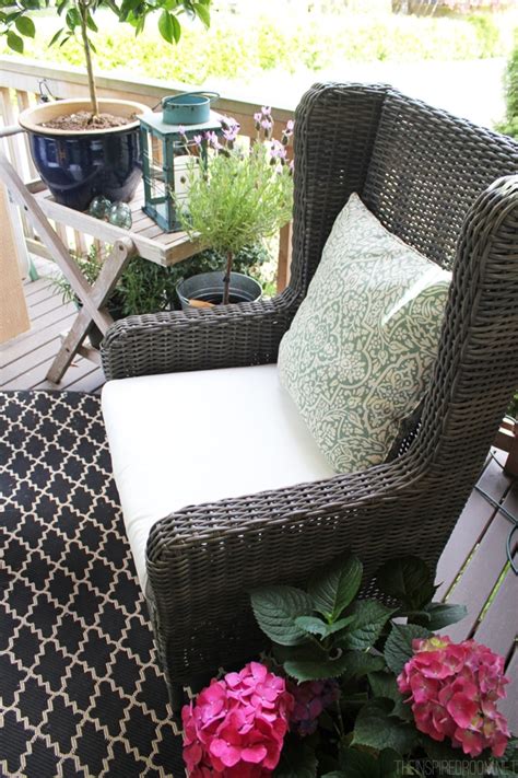 Outdoor Wingbacks For The Front Porch The Inspired Room