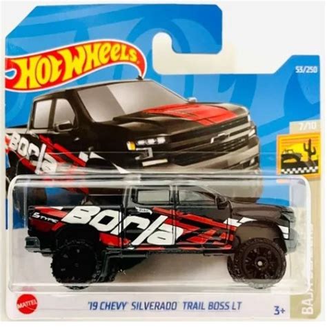 Hot Wheels 19 Chevy Silverado Trail Boss Shopee Brasil