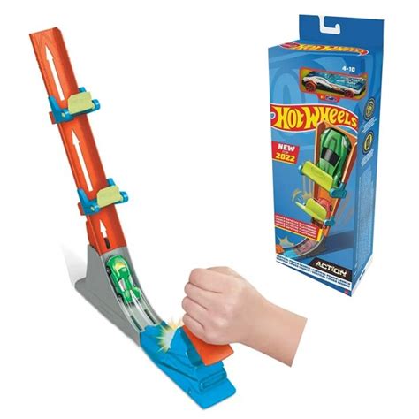 Hot Wheels Pista Acrobacias Lanzamiento De Poder Vertical Rappi