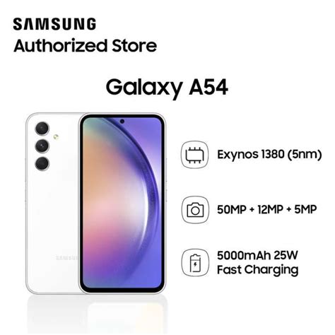 Promo Samsung A54 5g 8gb128gb Awesome White New Diskon 5 Di Seller