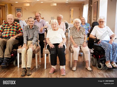 Group Seniors Enjoying Image And Photo Free Trial Bigstock