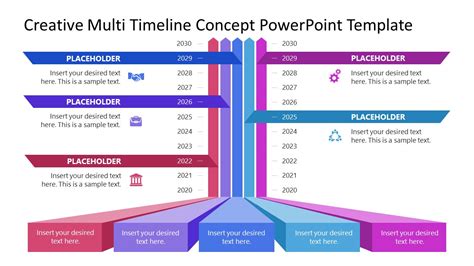 Powerpoint Template Of Timeline Concept Slidemodel Nbkomputer