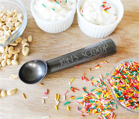 Jon’s Scoop | Personalized Ice Cream Scoop - Etchey