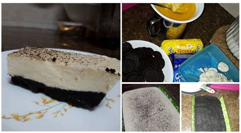 Mudahnya Buat Kek Oreo Cheese Tak Perlu Oven Pun