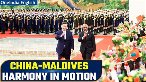 Maldives India Row Mohamed Muizzu Signs 20 One News Page Video