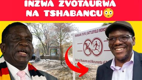 Tshabangu Otaura Ega Kwaaka Sangana Na Mnangagwa Youtube