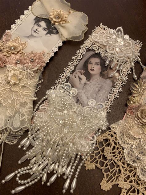 Vintage Lace and Pearls Home Decor