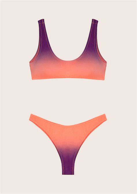 BIKINI TOP E SLIP AMERICANO FISSO VISIONARY DOSE LaPoupèe