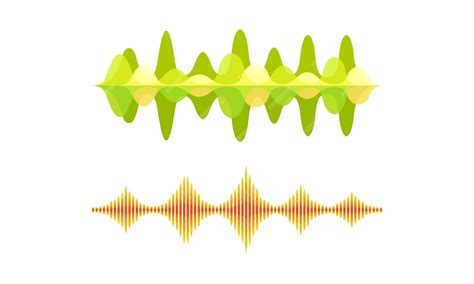 Ondas Acústicas Como Sonido Audible Con Conjunto De Vectores De