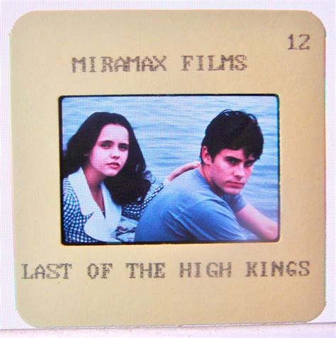 1996 The Last Of The High Kings Movie Color Slide Jared Leto Christina