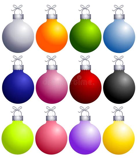 Christmas Ornaments Sketch stock illustration. Illustration of circle ...