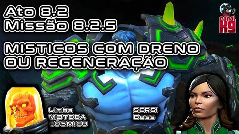 EXPLORAÇÃO 8 2 8 2 5 Místicos Dreno ou Regeneração Linha