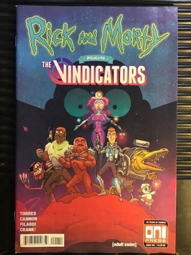 Rick And Morty Presents The Vindicators Vf Oni Press Comic