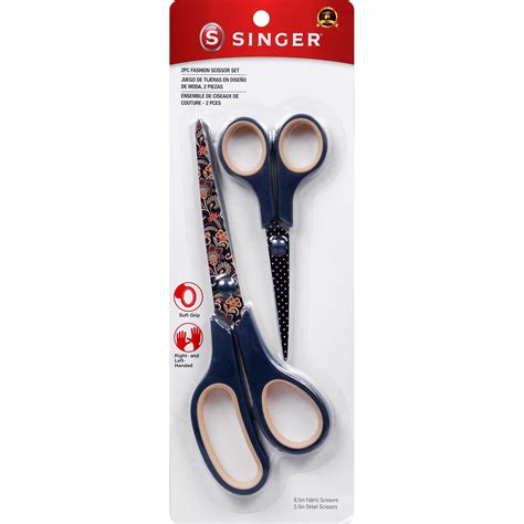 SINGER Sharp Multipurpose Cutting Shears - 8.5 inch Fabric, 5.5 inch ...