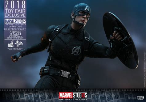Hot Toys Reveals Marvel S Captain America Concept Art Action Figure Geektyrant