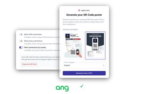 New Feature Qr Code Posters And Security Options