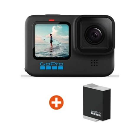 GoPro Set Hero 10 Black 5K60/4K10-Action Cam + Zusatzakku von Cyberport ...