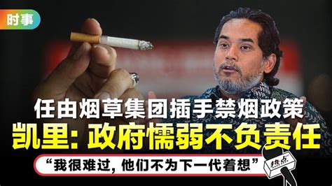 副卫长揭烟草公司介入致“禁烟世代”被删 大马智库：政府竟允许这种事发生