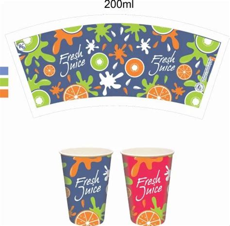 Printed Paper Cup Blank GSM 160 230 At Best Price In Ludhiana ID