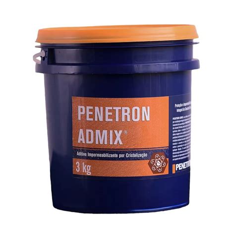 Penetron Admix Saco 3kg Impercid Impermeabilizantes