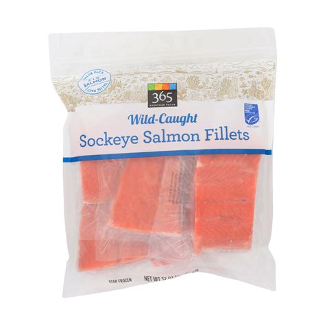 365 EVERYDAY VALUE Wild Caught Sockeye Salmon Fillets 32 Oz