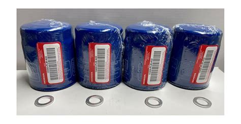 Amazon.com: 4 - New Genuine 100% Oil Filters OEM 15400-PLM-A02 W ...