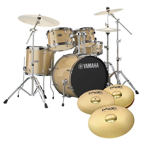 Yamaha Rydeen Drum Kit W Cymbals Champagne Glitter At Gear Music