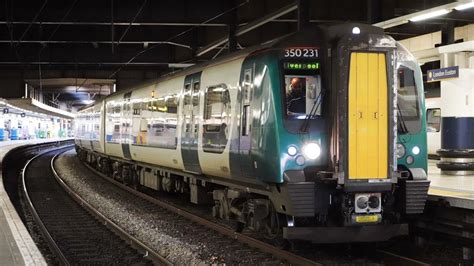 Class 350 Siemens Desiro [ London North Western Railway ] Departing London Euston Youtube