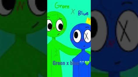 Green X Blue Green Rainbow Friends Blue Rainbow Friends Youtube