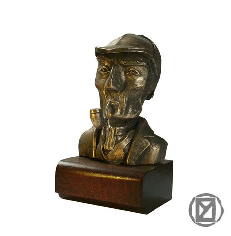 Sherlock Holmes Sculpture On Behance