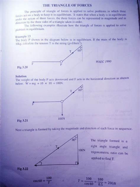 Triangle of Forces | PDF