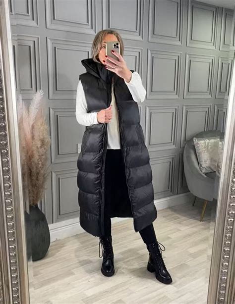 Colete Puffer Zara Longo P Colete Feminino Zara Nunca Usado