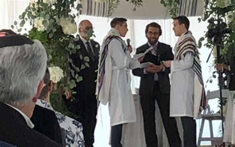 After Endorsing Same Sex Marriages A Us Orthodox Rabbi Performs His First The Times Of Israel