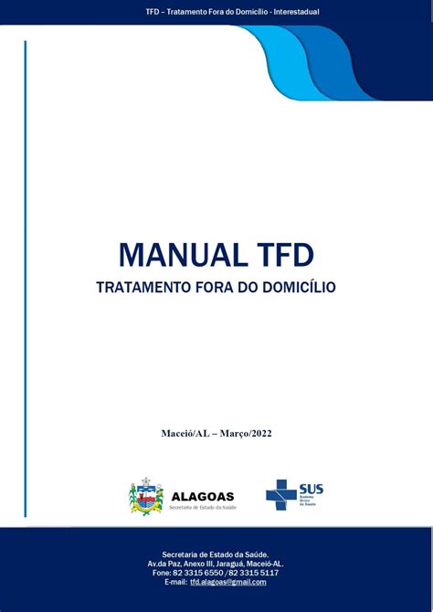 Portal do Cidadão Tratamento Fora de Domicílio TFD