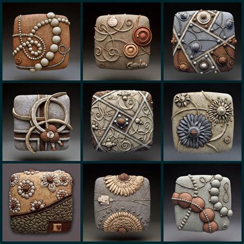 Nine Different Types Of Purses Made From Clay