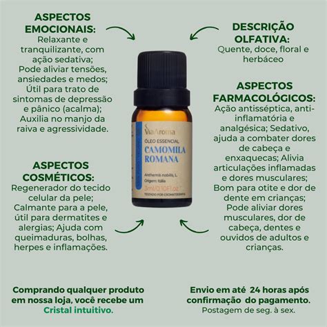 Óleo Essencial De Camomila