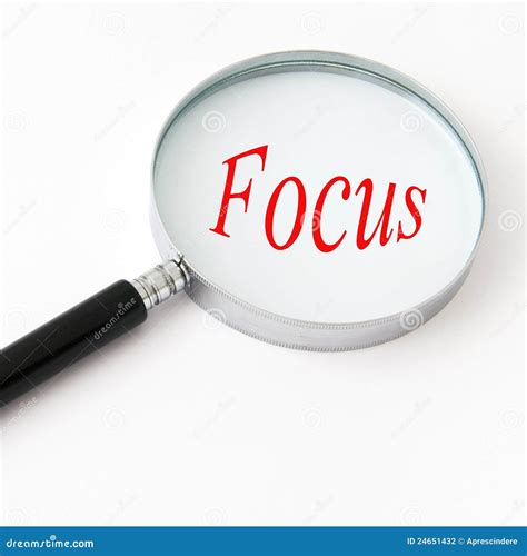 magnifying glass  focus stock photo cartoondealercom