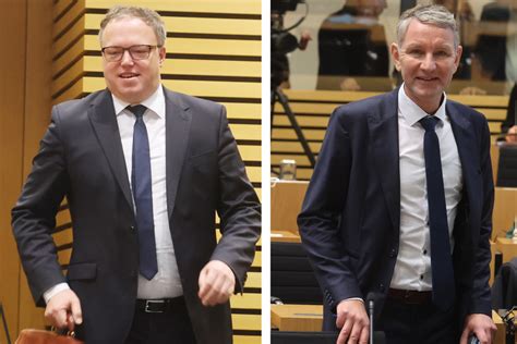 TV Sender stehen Schlange Duell zwischen Höcke und Voigt soll