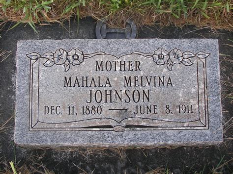 Mahala Melvina Millie Burgess Johnson 1880 1911 Homenaje De Find A