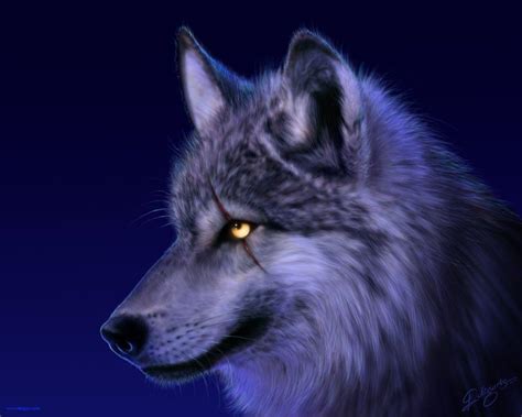 Wolf Art Wallpapers - Wallpaper Cave