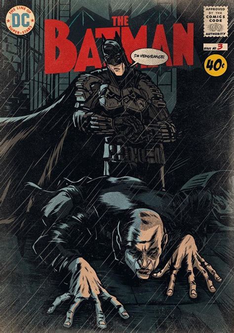 The Batman 🦇 Batman Comic Cover Batman Posters Art Dc Comics Poster