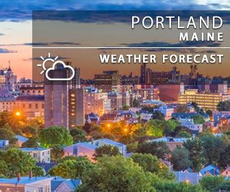 Weather for Portland, Maine - 5 Day Forecast - Live Beaches