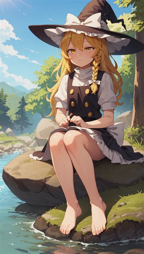 Kirisame Marisa Blonde Hair Image Created By Tensor Art