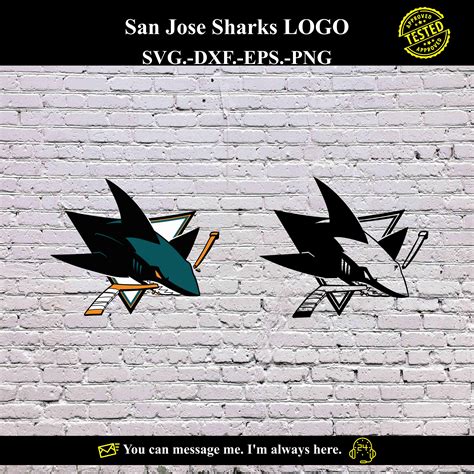 San Jose Sharks Logo Svg Vector Digital Product Instant Do Inspire