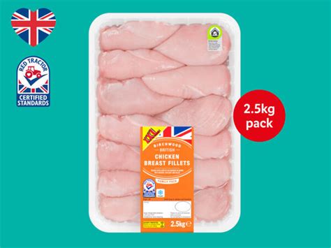 Birchwood British Chicken Breast Fillets Lidl Great Britain