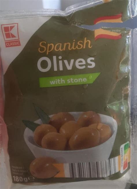 Оливки зеленые K-Classic - калорийность, пищевая ценность ⋙ ...