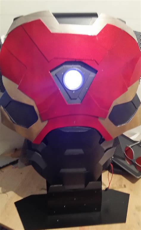 Selfmade Iron Man chest piece by Anselmofanzero on DeviantArt