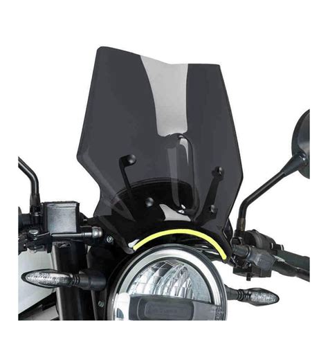 Cupolino Puig Naked fumè scuro per Husqvarna Svartpilen