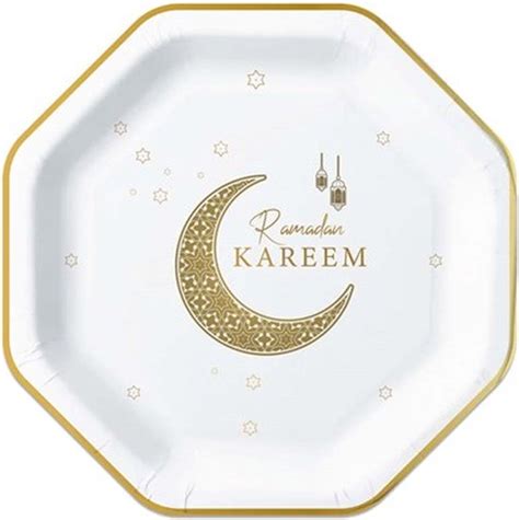 Ramadan Kareem Borden Goud Bol